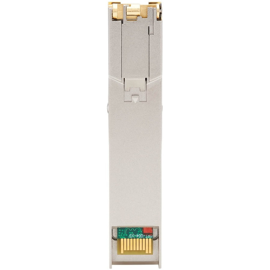 Eaton Tripp Lite Series Cisco-Compatible GLC-TE SFP Transceiver - 10/100/1000Base-TX, Copper, RJ45, Cat6, 328.08 ft. (100 m) — N286-01GLC-TE
