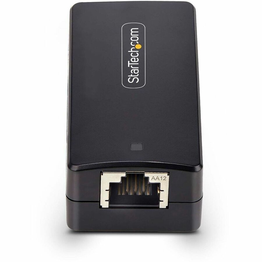 StarTech.com 1-Port Gigabit Network Isolator, Compact In-line RJ45 Ethernet Coupler with 4kV Galvanic Isolation, DIN Rail Mountable, TAA — 1G-NETWORK-ISOLATOR