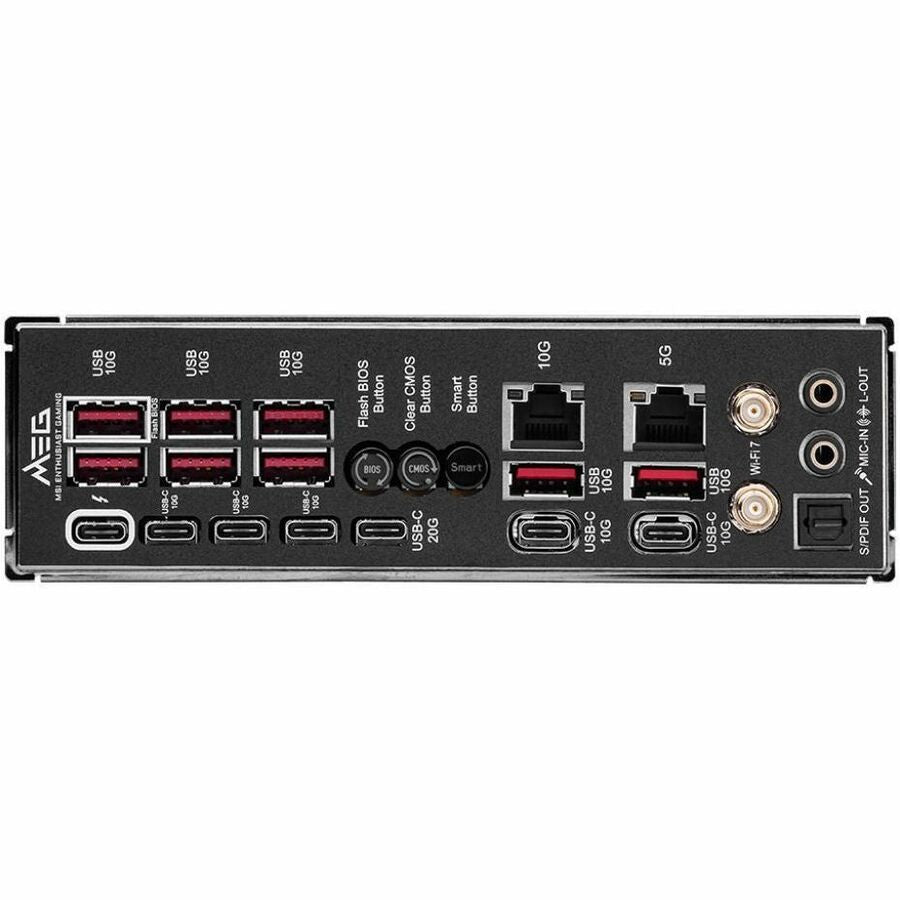 MSI MEG Z890 GODLIKE Gaming Desktop Motherboard - Intel Z890 Chipset - Socket LGA-1851 - Extended ATX — Z890GODLIKE