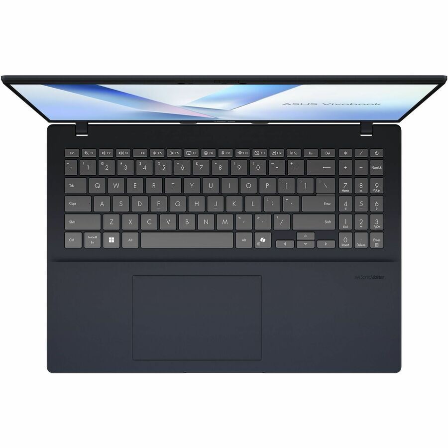 Asus Vivobook 16 X1607 X1607QA-DS54 16" Copilot+ PC Notebook - WUXGA - Qualcomm Snapdragon X X1-26-100 - 16 GB - 512 GB SSD - Quiet Blue — X1607QA-DS54