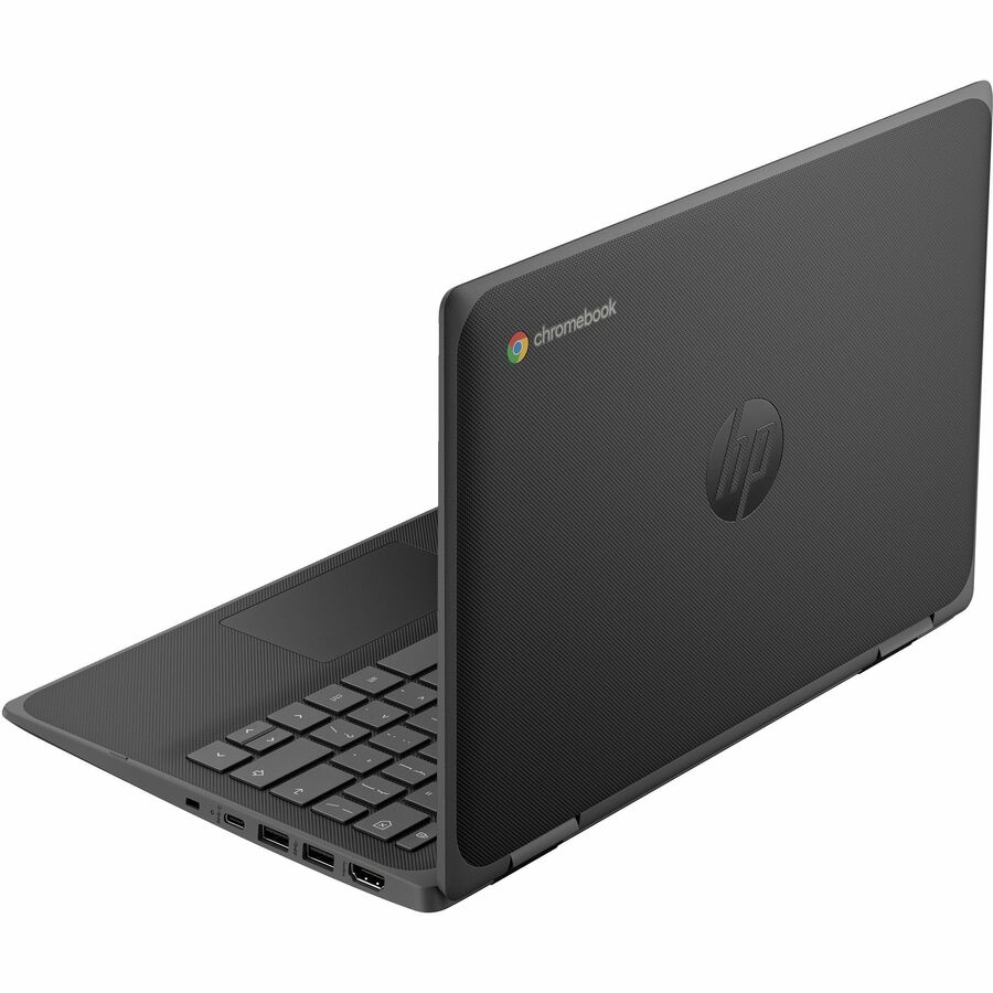 HP Fortis Flip G1i 11.6" Touchscreen Rugged Convertible 2 in 1 Chromebook - HD - Intel N-Series N250 - 8 GB - 128 GB Flash Memory - English Keyboard - Jet Black - Smart Buy — B69PTUT#ABA