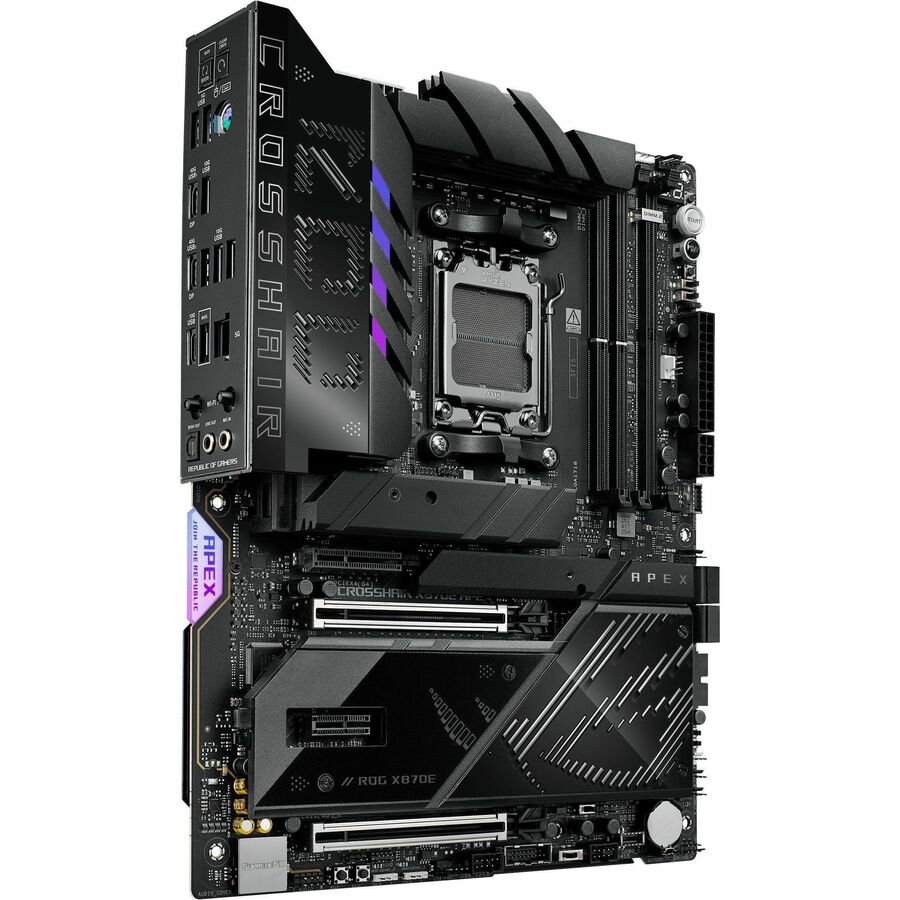 Asus ROG Crosshair X870E Apex Gaming Desktop Motherboard - AMD X870E Chipset - Socket AM5 - ATX — ROGCROSSHAIRX870EAPEX