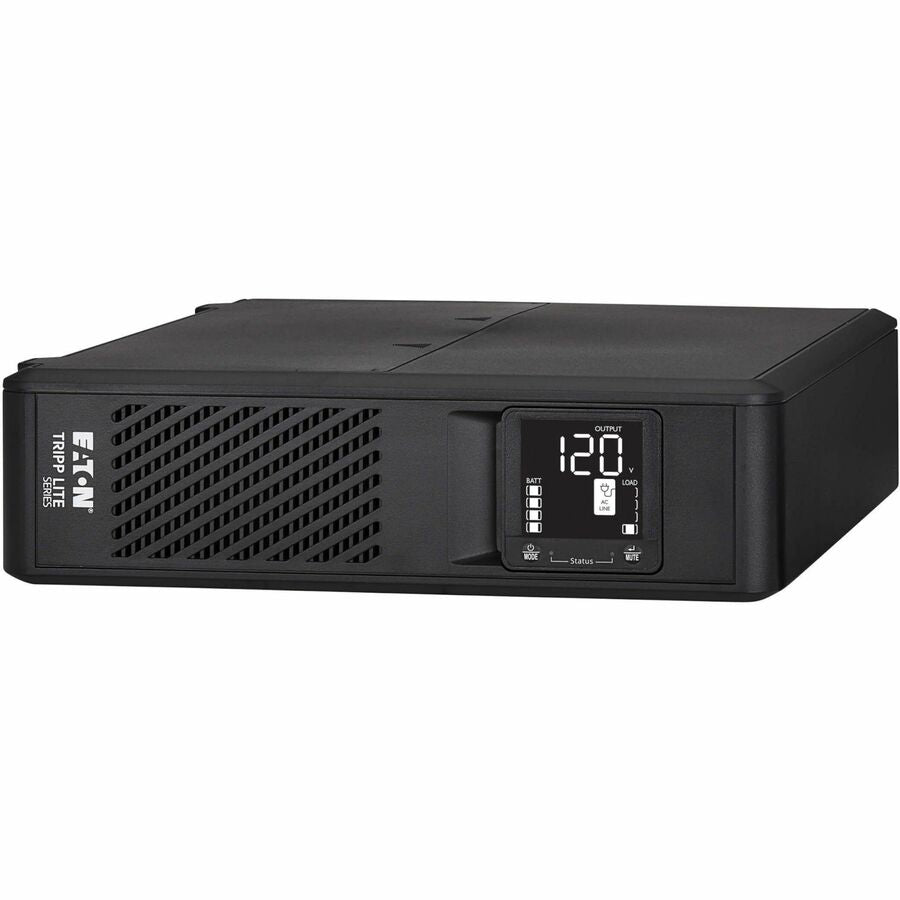 Eaton Tripp Lite Series 1000VA 750W 120V Line-Interactive Pure Sine Wave Cloud-Connected UPS with Remote Monitoring - 10 NEMA 5-15R Outlets (Surge and Battery Backup), LCD, 5-15P Plug, Tower — SMART1000PSRTNC