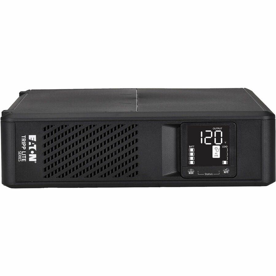 Eaton Tripp Lite Series 1000VA 750W 120V Line-Interactive Pure Sine Wave Cloud-Connected UPS with Remote Monitoring - 10 NEMA 5-15R Outlets (Surge and Battery Backup), LCD, 5-15P Plug, Tower — SMART1000PSRTNC