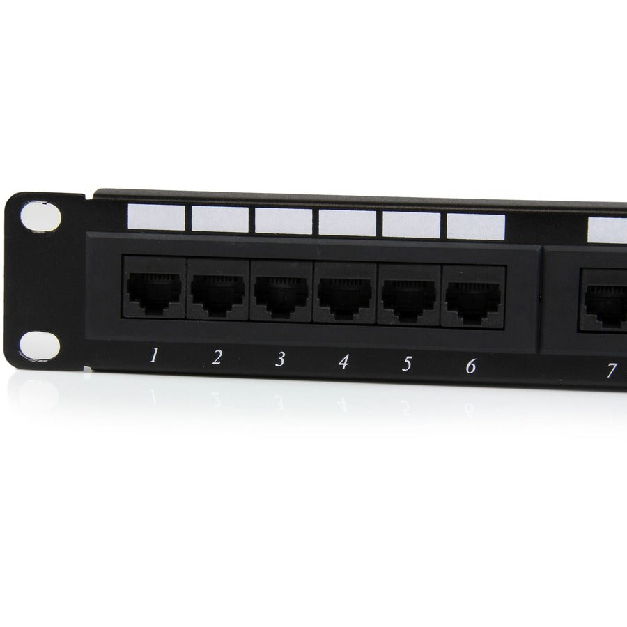 StarTech.com 24 Port 1U Rackmount Cat 6 110 Patch Panel — C6PANEL24