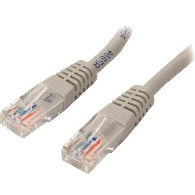 StarTech.com 25 ft Gray Molded Cat5e UTP Patch Cable — M45PATCH25GR