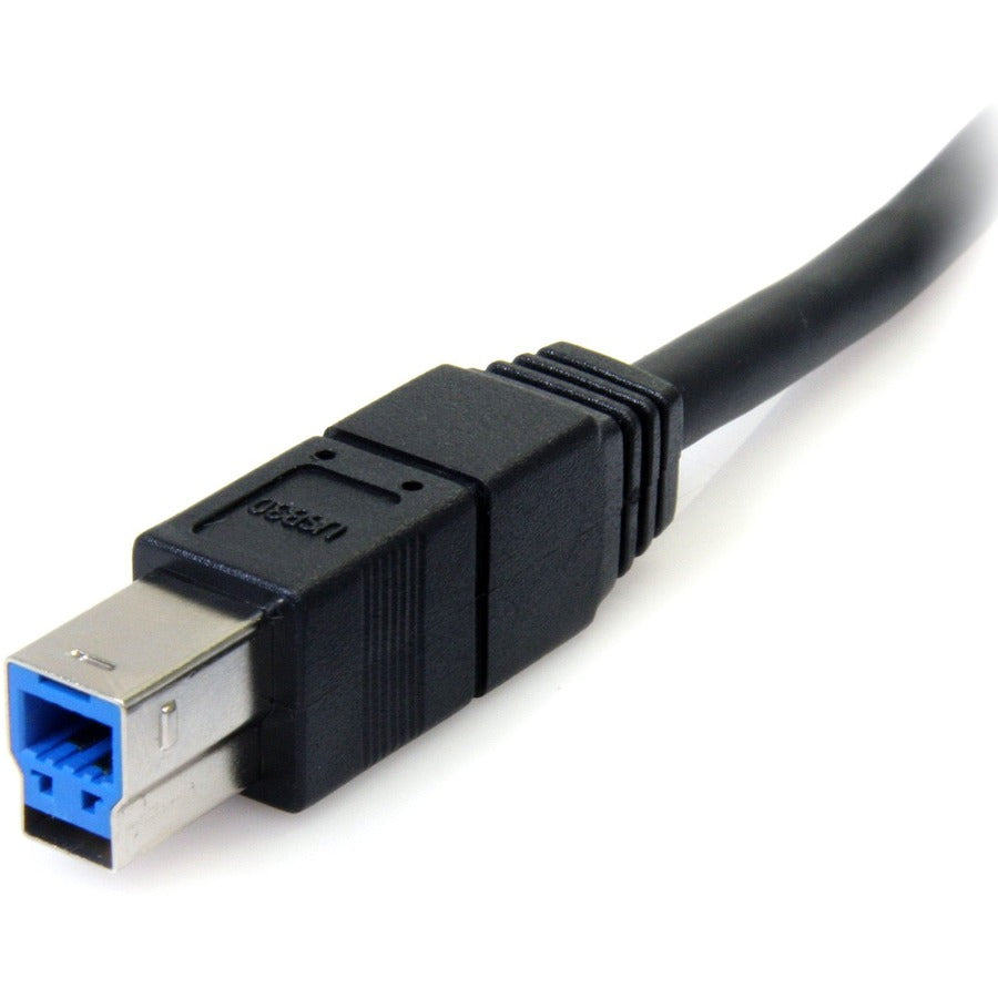 StarTech.com 6 ft Black SuperSpeed USB 3.0 (5Gbps) Cable A to B - M/M — USB3SAB6BK