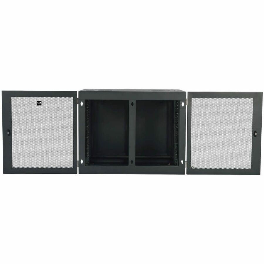 Eaton Tripp Lite Series SmartRack 12U Heavy-Duty Low-Profile Server-Depth Side-Mount Wall-Mount Small Rack Enclosure — SRW12UHD
