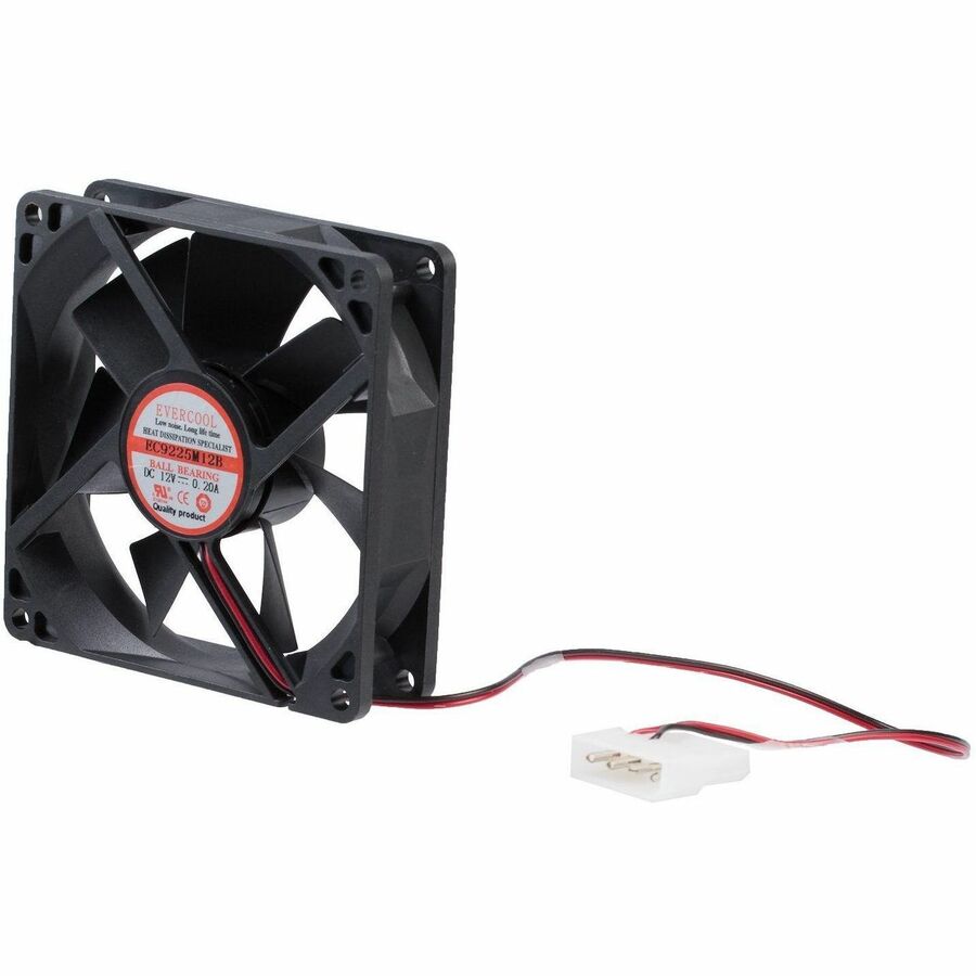 StarTech.com 92x25mm Dual Ball Bearing Computer Case Fan w/ LP4 Connector - 2200 rpm - Plastic Fan Enclosure — FANBOX92