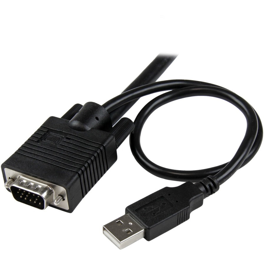 StarTech.com 2 Port USB VGA Cable KVM Switch - USB Powered with Remote Switch — SV211USB