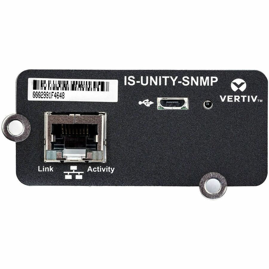 Vertiv Liebert IntelliSlot Unity - SNMP - Network Card | Remote Monitoring — IS-UNITY-SNMP