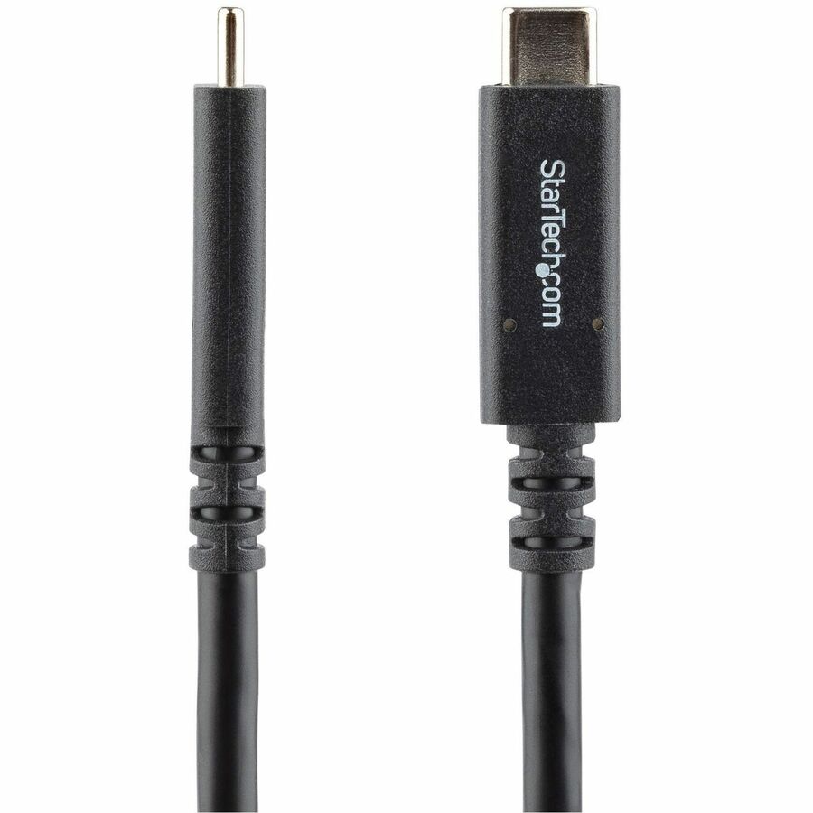 StarTech.com 6 ft (1.8m) USB C to USB C Cable, 5A 100W PD 3.0, Certified Works With Chromebook, USB-IF Certified, M/M, USB 3.0 (5Gbps) — USB315C5C6