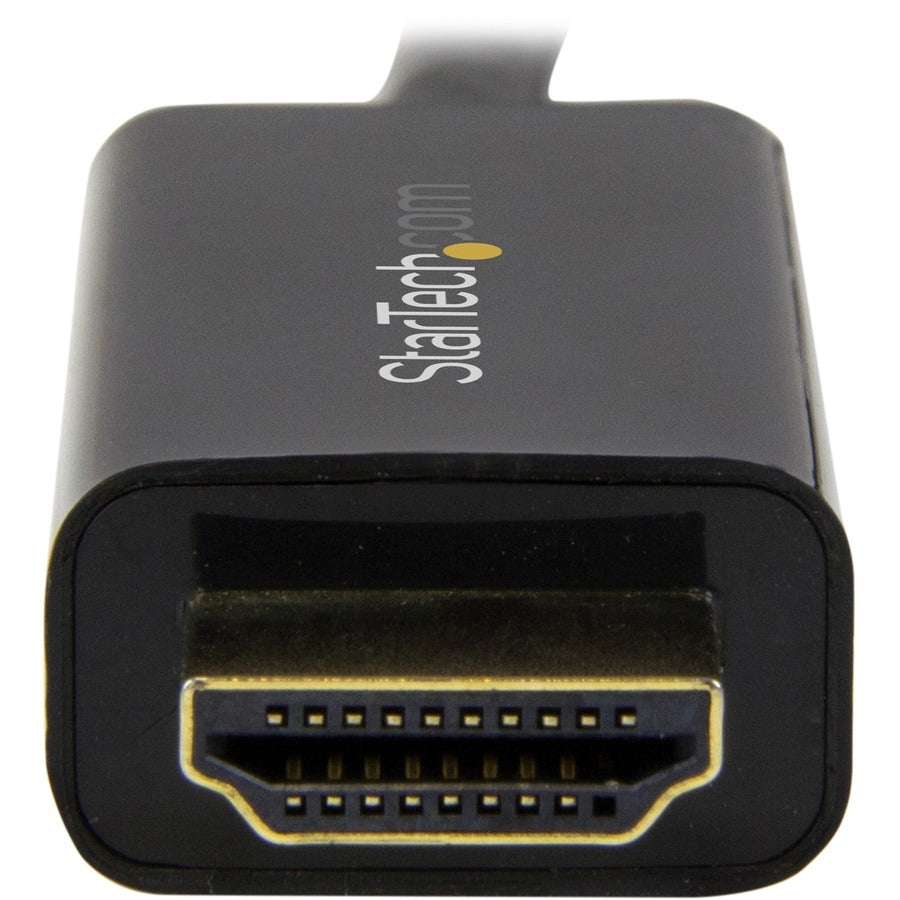 StarTech.com 10ft (3m) Mini DisplayPort to HDMI Cable, 4K 30Hz Video, Mini DP to HDMI Adapter/Converter Cable, mDP to HDMI Monitor/Display — MDP2HDMM3MB