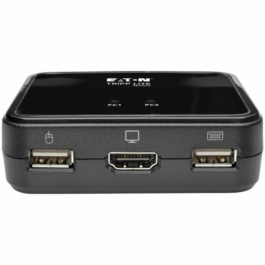Eaton Tripp Lite Series 2-Port USB/HD Cable KVM Switch with Audio/Video, Cables and USB Peripheral Sharing — B032-HUA2