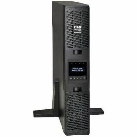 Eaton Tripp Lite Series SmartOnline 2200VA 2000W 208/230V Double-Conversion UPS - 10 Outlets, Extended Run, Network Card Option, LCD, USB, DB9, 2U Rack/Tower — SUINT2200LCD2U