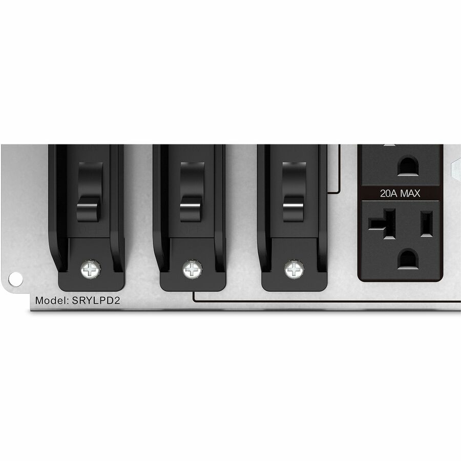 APC Backplate Kit with 6x NEMA 5-20R Outlets for Smart-UPS Modular Ultra — SRYLPD2