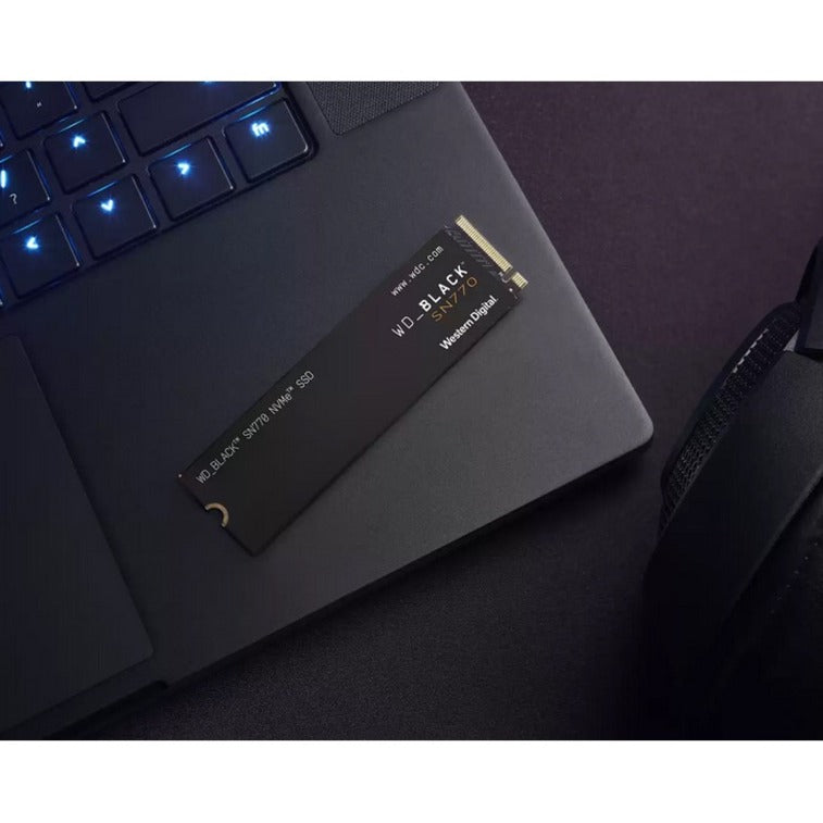 WD Black SN770 WDS500G3X0E 500 GB Solid State Drive - M.2 2280 Internal - PCI Express NVMe (PCI Express NVMe 4.0 x4) — WDS500G3X0E-00B3N0