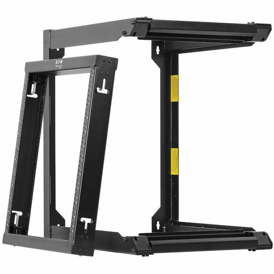 Eaton Tripp Lite Series SmartRack 12U Wall-Mount 2-Post Open Frame Rack, Hinged Front, Heavy Duty — SRWO12US2