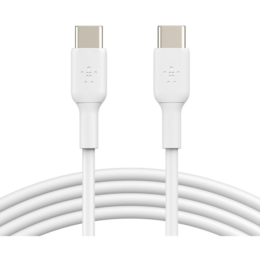 Belkin BoostCharge USB-C to USB-C Cable(1 meter / 3.3 foot, White) — CAB003bt1MWH