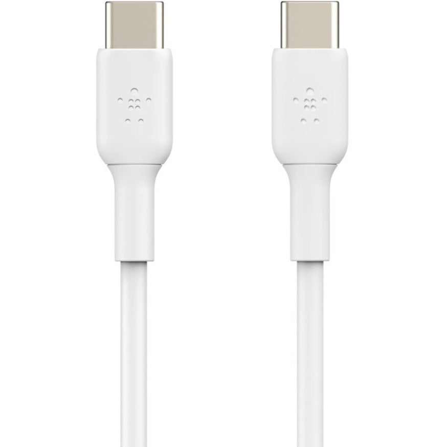 Belkin BoostCharge USB-C to USB-C Cable(1 meter / 3.3 foot, White) — CAB003bt1MWH