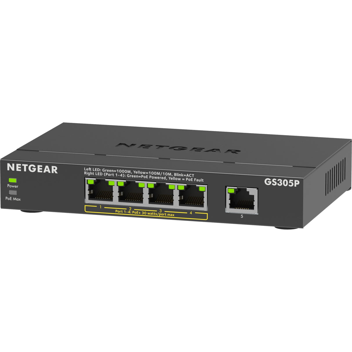 Netgear GS305P Ethernet Switch — GS305P-300NAS