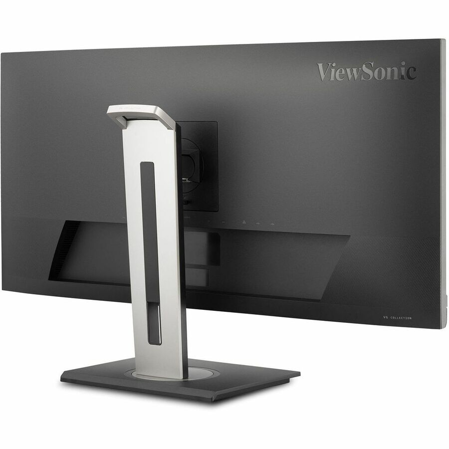 ViewSonic VG3456A 34 Inch 21:9 UltraWide QHD 1440p IPS Monitor with Ergonomic Design, 100W USB C, Docking Built-In, Gigabit Ethernet RJ54 for Home and Office — VG3456A