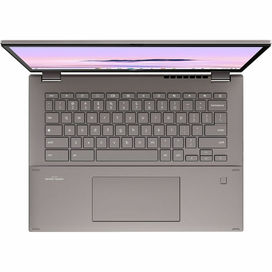 Asus Chromebook Plus CM3401 CM3401FFA-GE566T-S 14" Touchscreen Convertible 2 in 1 Chromebook - WUXGA - AMD Ryzen 5 7520C - 16 GB - 256 GB SSD - Gray — CM3401FFA-GE566T-S