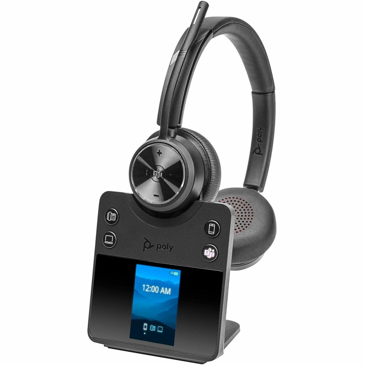 Poly Savi 7420 Office Stereo Microsoft Teams Certified DECT 1920-1930 MHz Headset TAA — 8L588AA#ABA