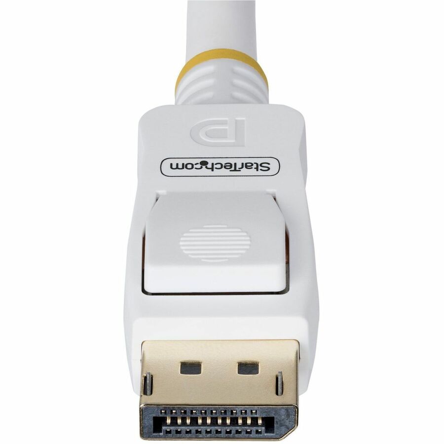 StarTech.com 6ft DisplayPort Cable - White — DP12-CABLE-6FTW