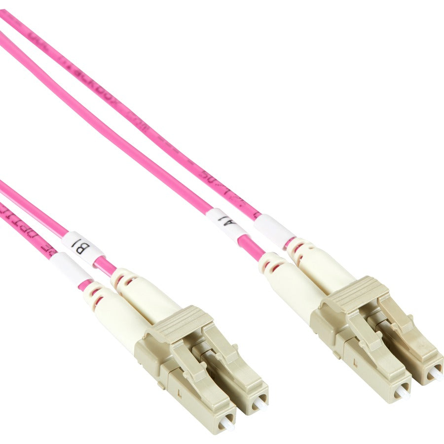 Black Box Fiber Optic Duplex Patch Network Cable — FOM4-010M-LCLC