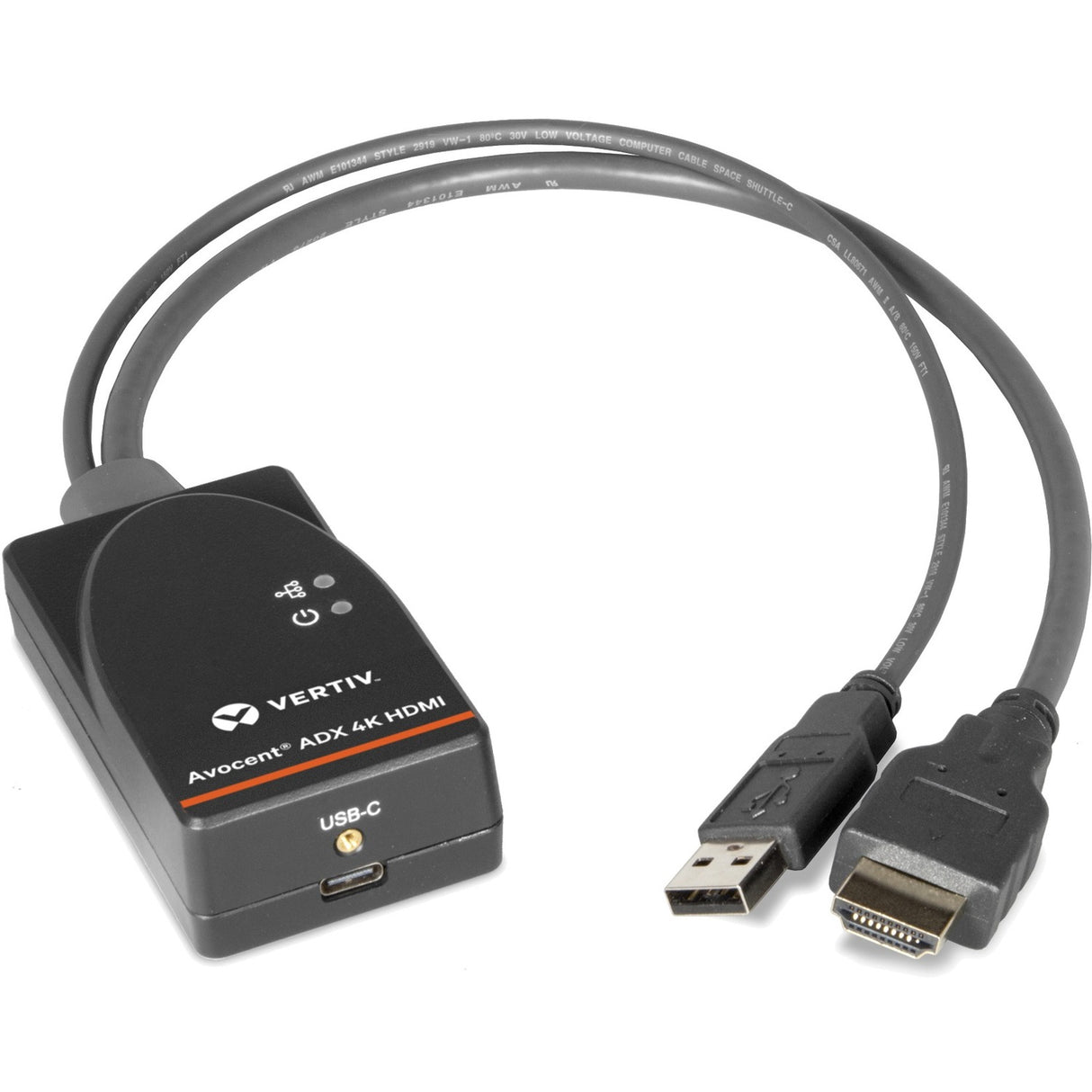 Vertiv Avocent DSView Solution 4K IP KVM Adapter | HDMI | IPUHD | Video (ADX-HDMI-400) — ADX-HDMI-400