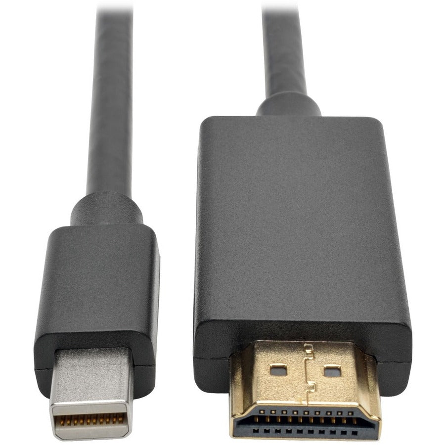 Eaton Tripp Lite Series Mini DisplayPort to HDMI Active Adapter Cable (M/M), 1080p, 3 ft. (0.9 m) — P586-003-HDMI