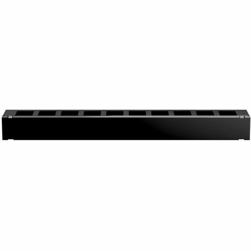 IOGEAR 1U 19" Horizontal Cable Management Duct — GROHD1U