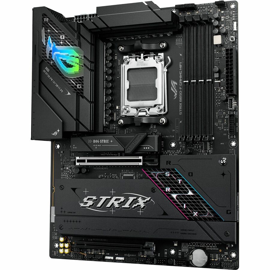 Asus ROG Strix B850-F GAMING WIFI Gaming Desktop Motherboard - AMD B850 Chipset - Socket AM5 - ATX — ROG STRIXB850-FGAMINGWIFI