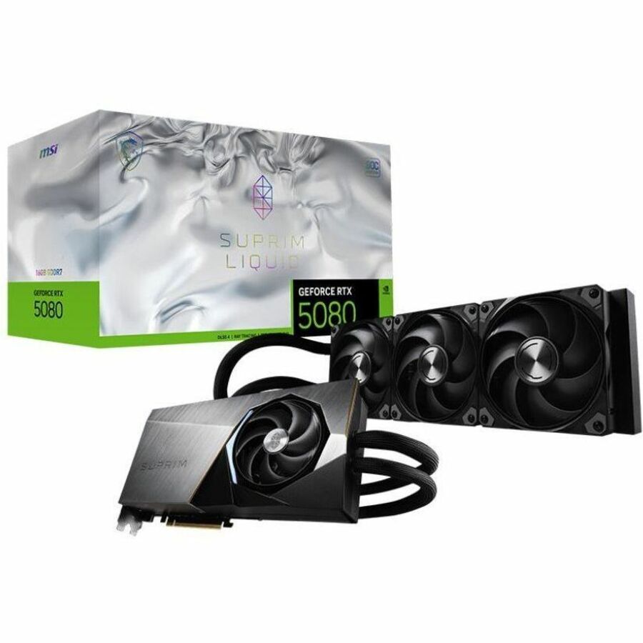 MSI RTX 5080 16G SUPRIM LIQUID SOC — G5080-16SLS