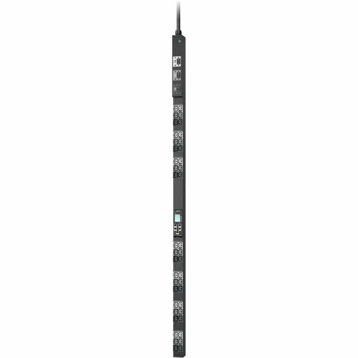 APC NetShelter Rack PDU Advanced Gen 2, Metered, 3Phase, 8.6kW, 208V 30A, L21-30P, 42 Outlet — APDU11351ME