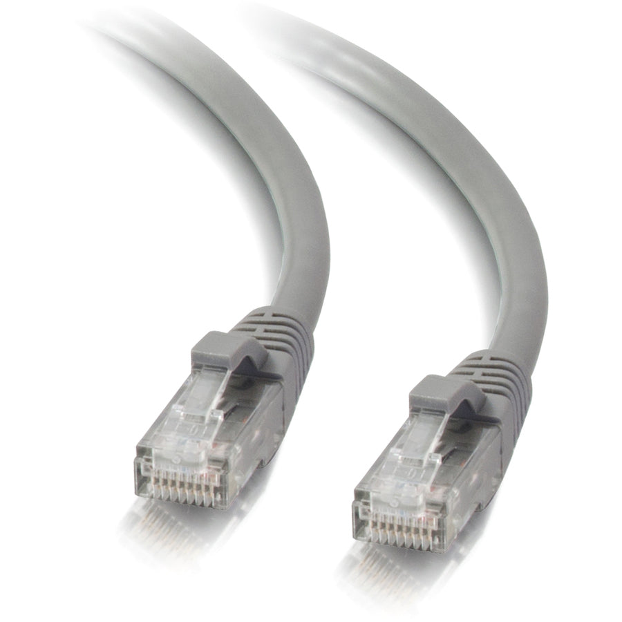 C2G 25ft Cat5e Snagless Unshielded (UTP) Network Patch Ethernet Cable-Gray — 15211