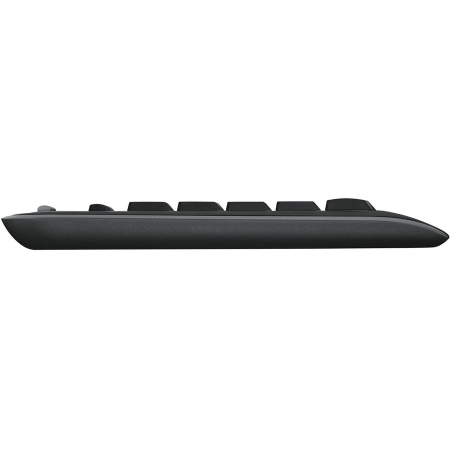 Logitech MK320 Wireless Keyboard and Mouse Combo for Windows, 2.4 GHz Wireless with Unifying USB-Receiver, Portable Mouse, Multimedia Keys — 920-002836