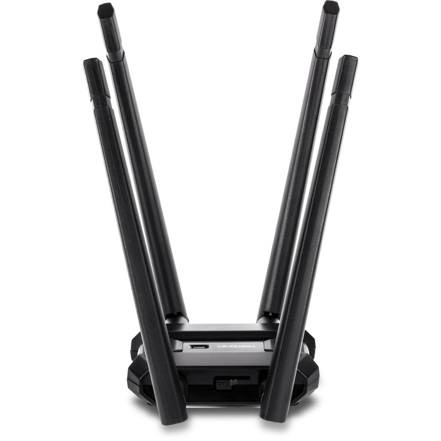TRENDnet AC1900 High Power Dual Band Wireless USB Adapter, TEW-809UB, Stream 4K HD Video, Windows-Mac OS Compatible, USB 3.0 to USB Type A, Black — TEW-809UB