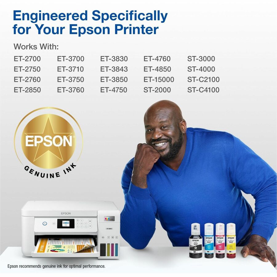 Epson T502, Magenta Ink Bottle — T502320-S