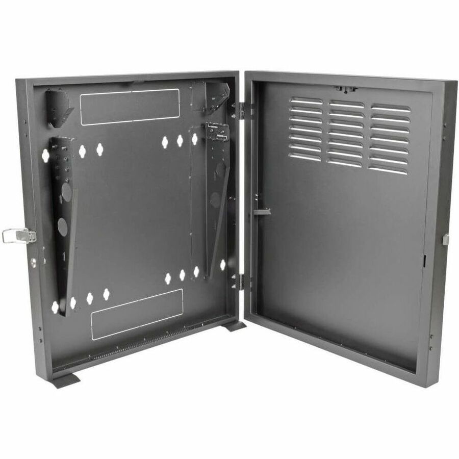 Eaton Tripp Lite Series SmartRack 2U Low-Profile Vertical-Mount Switch-Depth Wall-Mount Rack Enclosure Cabinet — SRWF2U