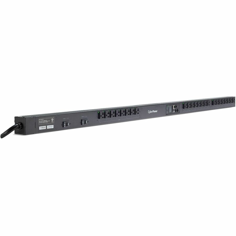 CyberPower PDU81102 100 - 120 VAC 30A Switched Metered-by-Outlet PDU — PDU81102