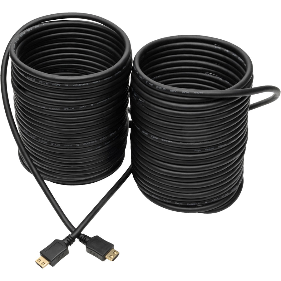 Eaton Tripp Lite Series High-Speed HDMI Cable, Gripping Connectors (M/M), Black, 50 ft. (15.24 m) — P568-050-BK-GRP
