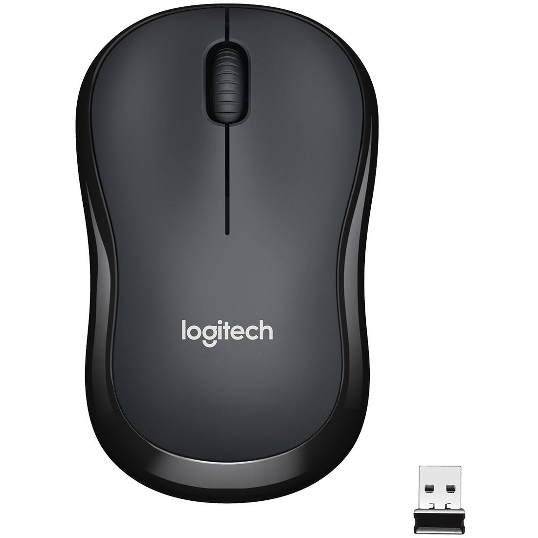 Logitech M220 SILENT Wireless Mouse, 2.4 GHz with USB Receiver, 1000 DPI Optical Tracking, 18-Month Battery, Ambidextrous, Compatible with PC, Mac, Laptop (Off-white) — 910-006127