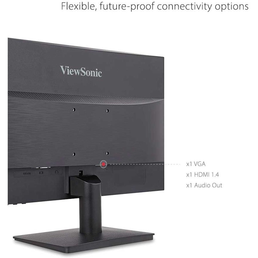 ViewSonic VA1903H 19-Inch WXGA 1366x768p 16:9 Widescreen Monitor with Enhanced View Comfort, Custom ViewModes and HDMI for Home and Office — VA1903H