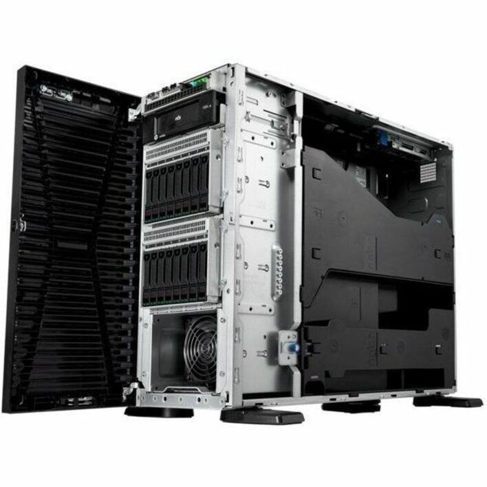 HPE SMART CHOICE ProLiant ML110 G11 4.5U Tower Server - 1 x Intel Xeon Silver 4410Y 2 GHz - 32 GB RAM - 960 GB SSD - (2 x 480GB) SSD Configuration - Serial ATA, Serial Attached SCSI (SAS) Controller — P69303-005