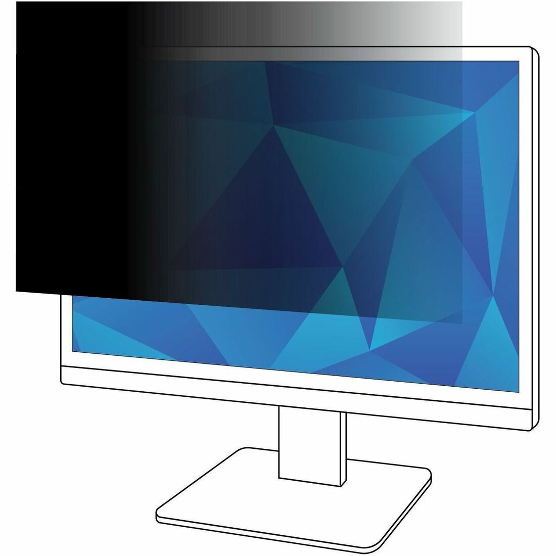 3M™ Privacy Filter for 27in Monitor, 16:9, PF270W9B