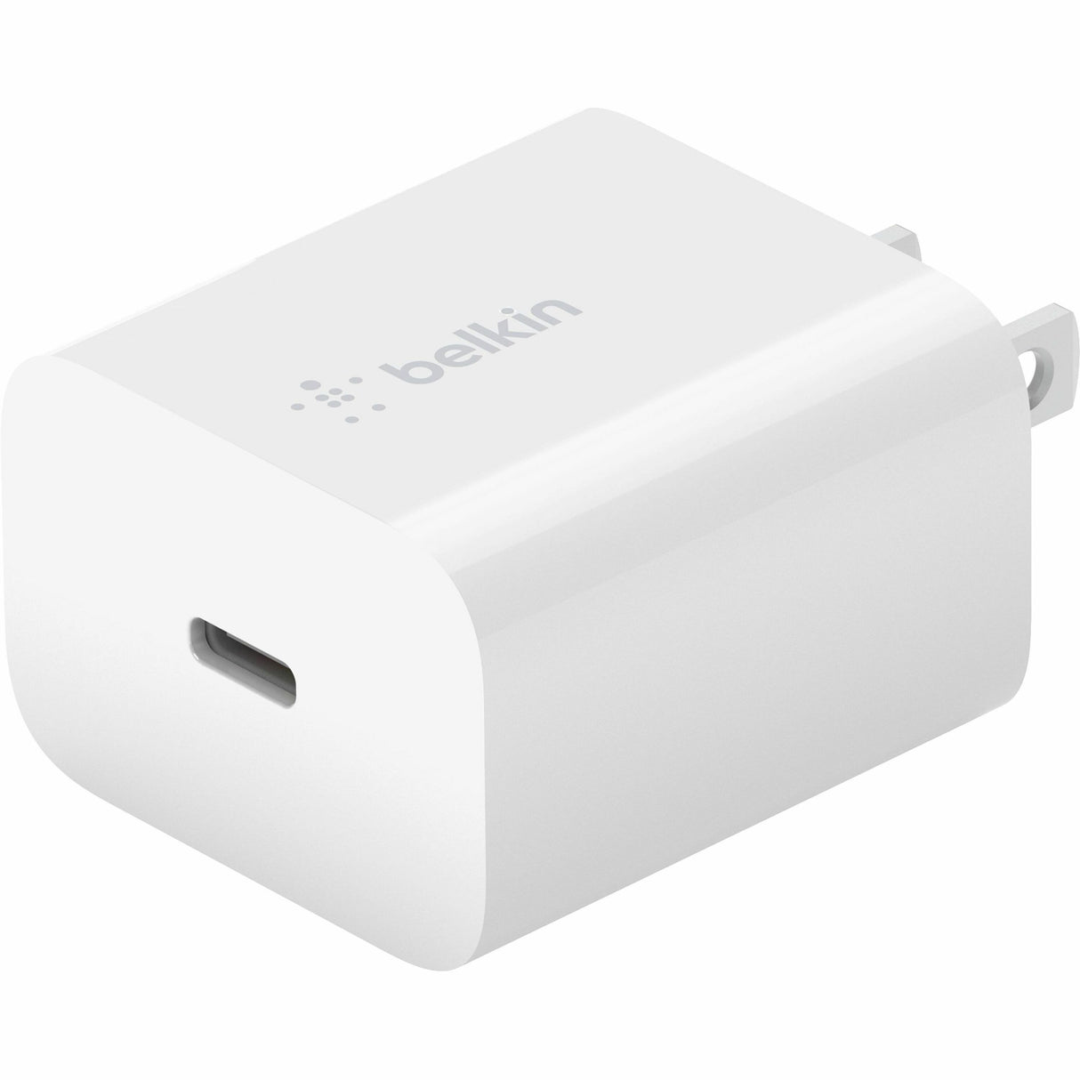 Belkin 20W Portable USB-C Wall Charger - 1xUSB-C (20W) - Fast Charge - Power Adapter - White — BBC005-WH