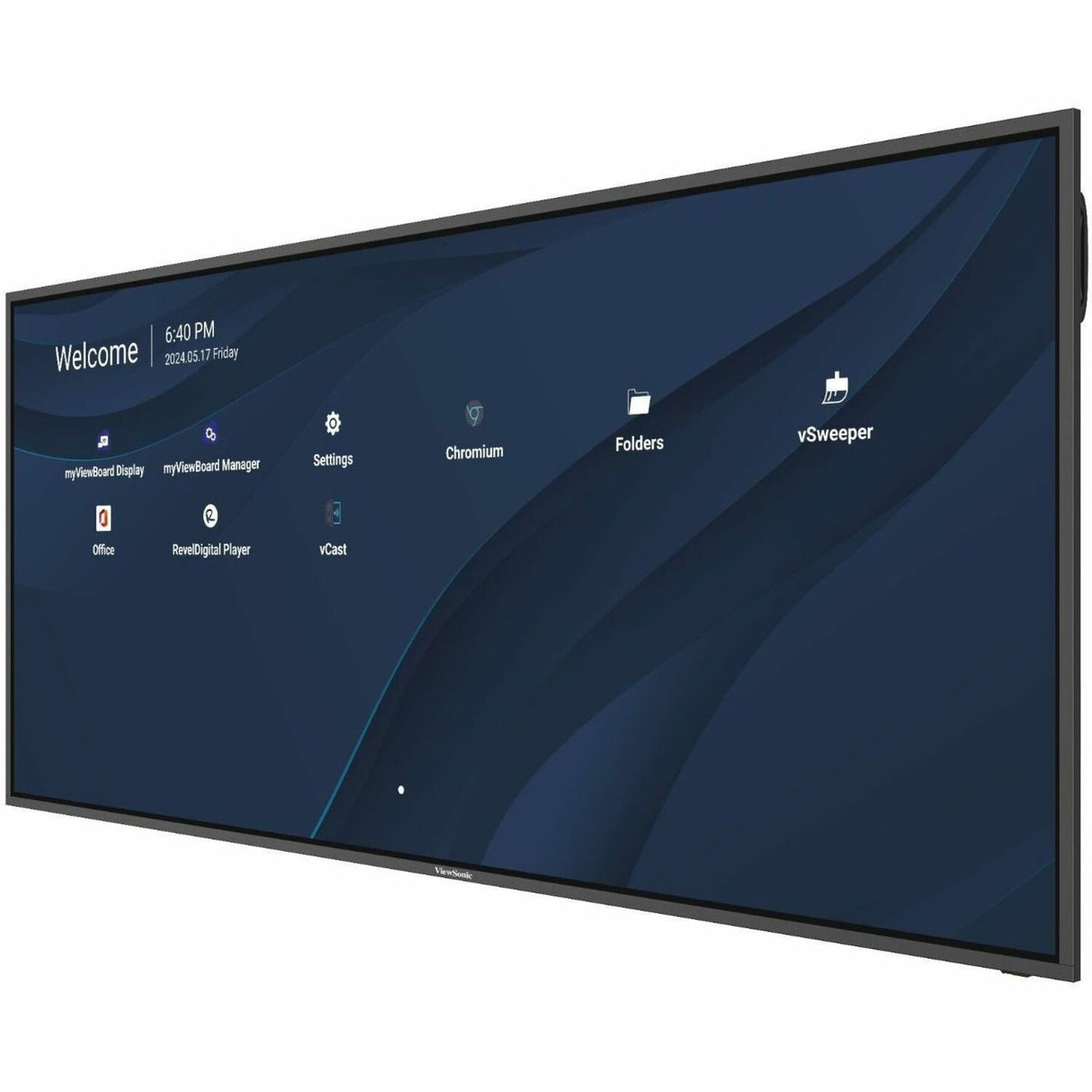 ViewSonic CDE92UW 92-Inch 21:9 Ultra-Wide Display, 5K UHD 5120x2160 Resolution, 500 cd/m2 High Brightness, 24/7 Operation — CDE92UW-MTRC