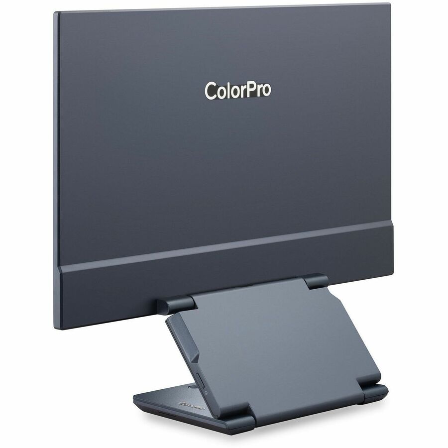 ViewSonic VP1656 15.6 Inch 1080p IPS Portable Monitor with 2 Way Powered 40W USB C, Pantone Validated, Factory Calibrated, Built in Ergonomic Stand with Protective Cover — VP1656